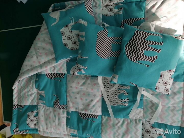 Бортики в детскую кроватку