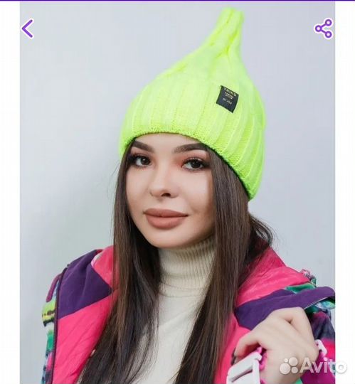 Шапка зимняя женская