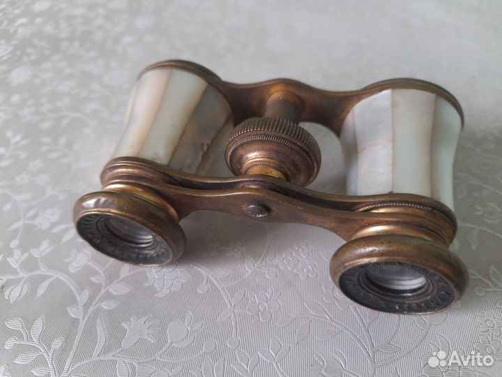 Антикварный театральный бинокль Франция