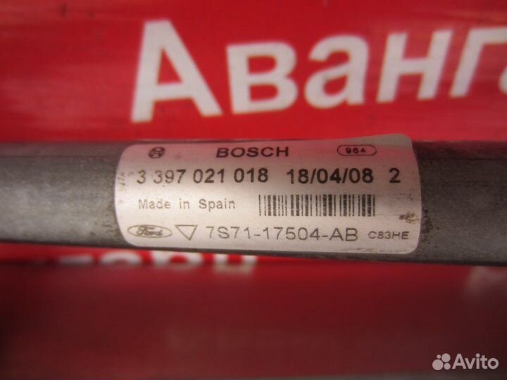 Дворники в сборе Ford Mondeo 4 qyba 2008