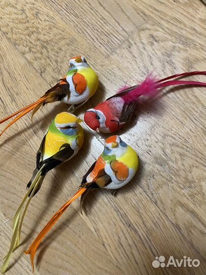 Птички для декора и флористики