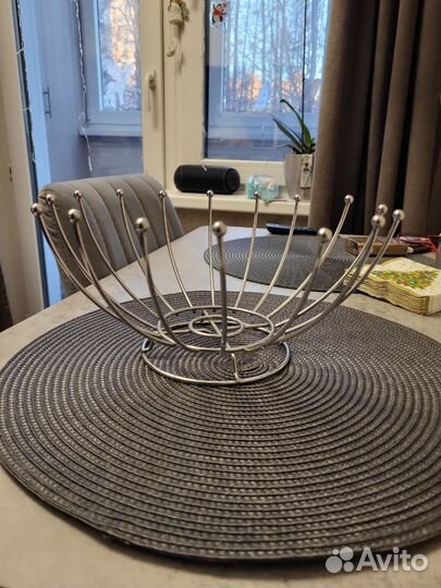 Корзина для фруктов металлическая