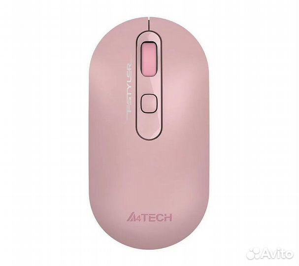 Беспроводная мышь A4Tech Fstyler FG20, розовый