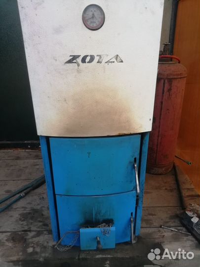 Твердотопливный котел