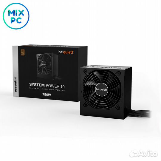 Блок питания 750W Be Quiet System Power 10 80+ Bro