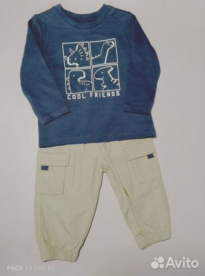 Детский костюм C&A для мальчика 74 размер