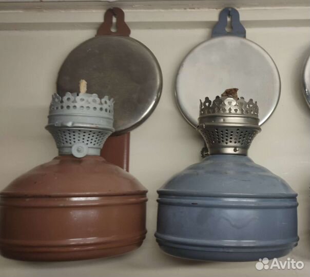 Ссср.Новые керосиновые лампы с отражателем