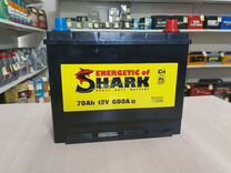 Аккумулятор Energetic of Shark 70 Ah 600 A Азия