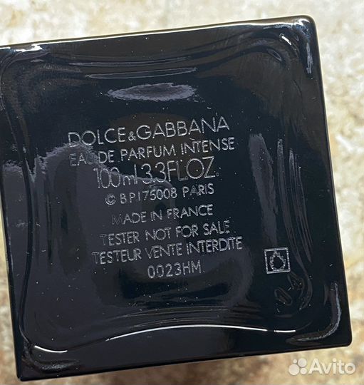 Dolce&gabbana The Only One Intense оригинал
