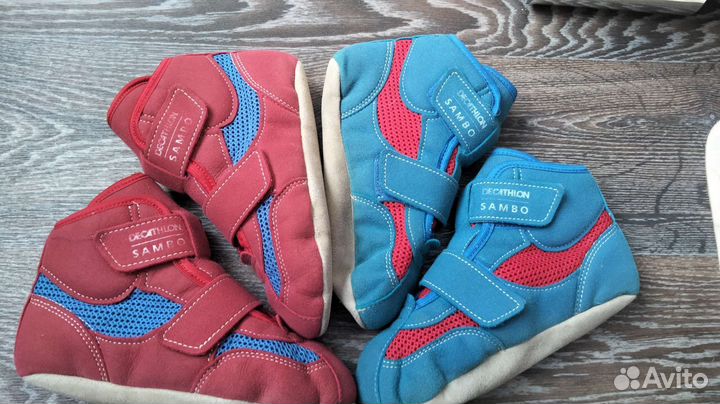 Борцовки детские на липучках