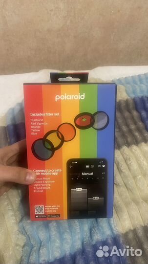 Polaroid Now Plus Instant Camera Black