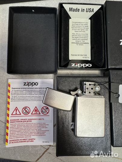 Зажигалка бензиновая Zippo оригинал