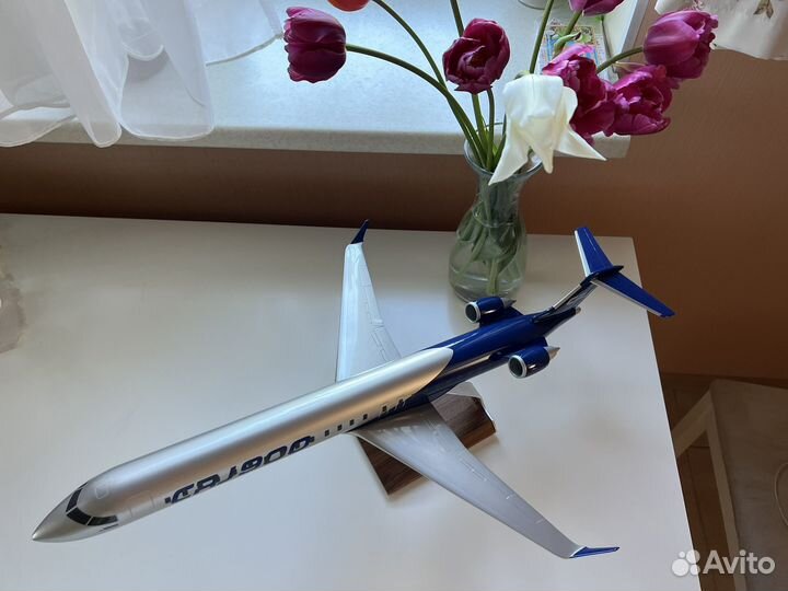 Модель самолета Bombardier CRJ900 Pacmin 1 : 55