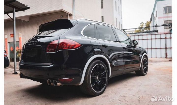 Бампер Porsche Cayenne 958.1 в стиле Cayenne E3