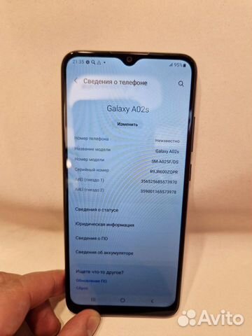 Samsung Galaxy A02s, 3/32 ГБ