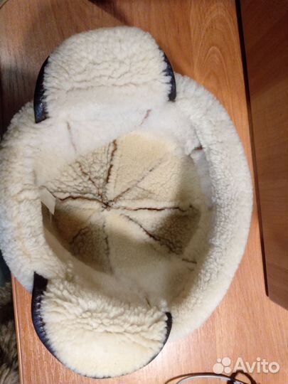 Шапка дубленая 57 размер