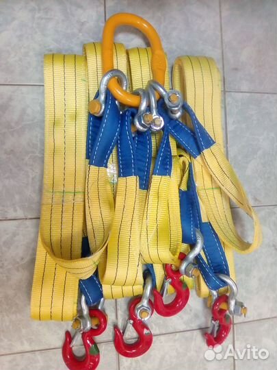 Строп текстильный петлевой, чалки