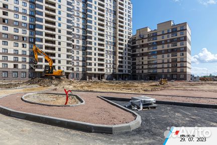 Ход строительства ЖК «ЦДС Приневский» 3 квартал 2023