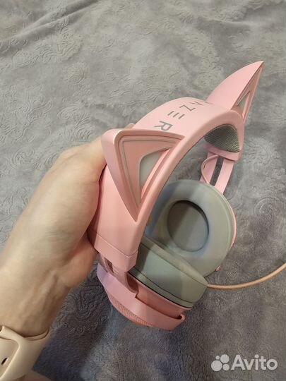 Игровые наушники razer kraken kitty (обмен)