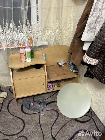 Обувница с сиденьем