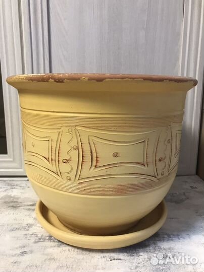 Горшок для цветов большой напольный