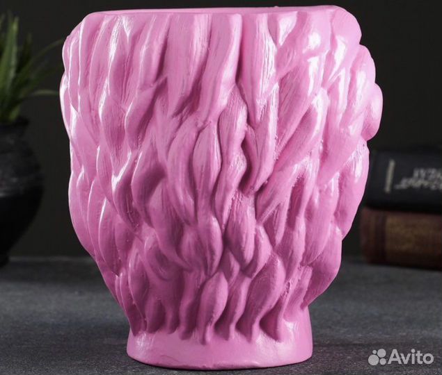 Кашпо горшок для цветов/декора Эйнштейн, керамика