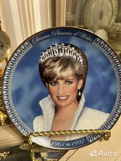 Тарелка фарфор винтаж от Франклина Минт