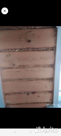 Сруб дома из бревна