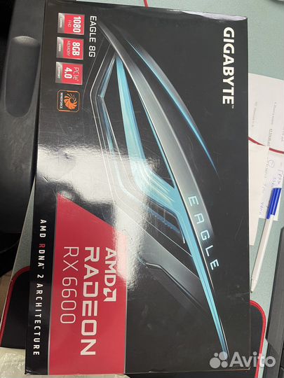 Видеокарта Gigabyte RX 6600 XT Eagle 8 Gb