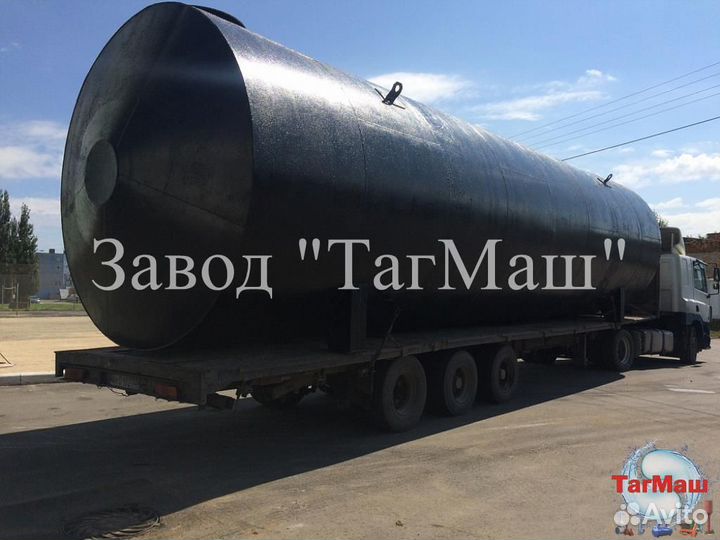 Резервуары, емкости подземные 75 м3