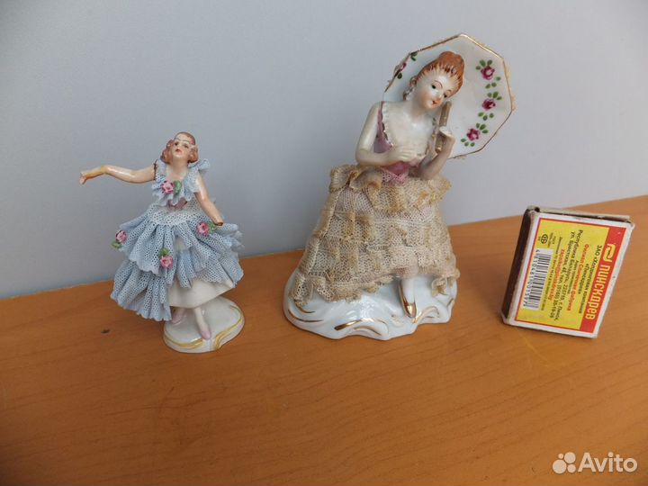 Старинные Статуэтки Балерина Dresden Германия