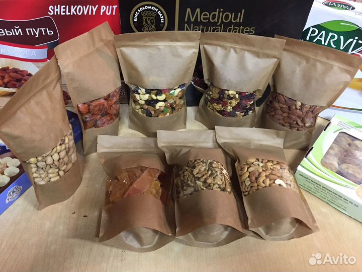 Орехи и сухофрукты