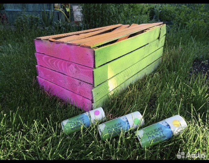 Краска в баллончиках «holiday paint»