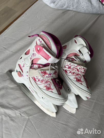 Коньки детские раздвижные 30 33
