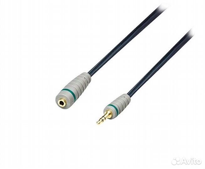 Удлинитель наушников 3.5 (M) - 3.5 (F) 5.0 метров