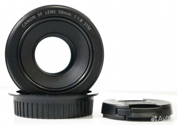 Объектив Cano EF 50mm f/1.8 STM (Как новый)