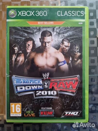 Smackdown vs raw 2010 xbox 360