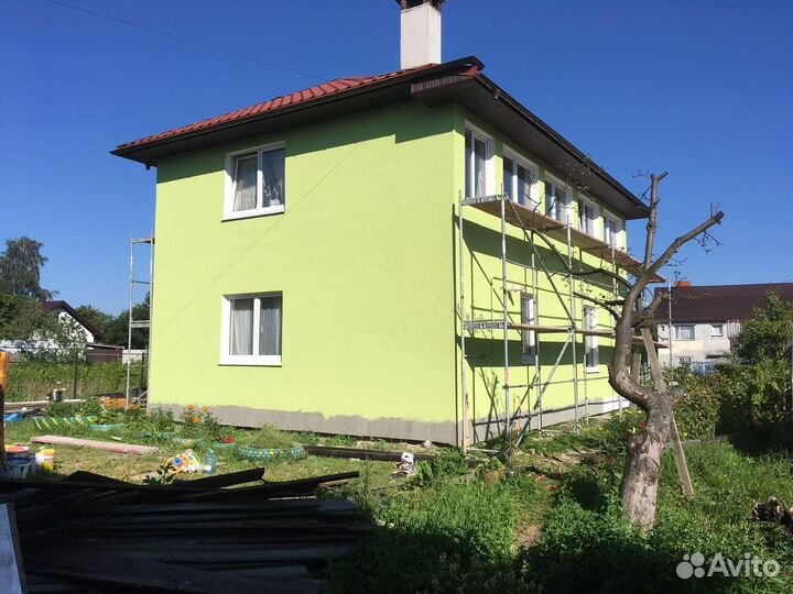 Фасадные работы, утепление фасада