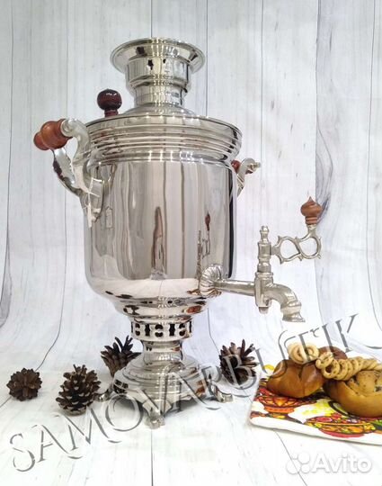 Самовар старинный на дровах люкс. Тпз