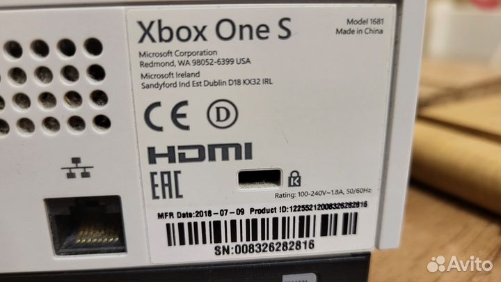 Игровая приставка Xbox One S 1tb