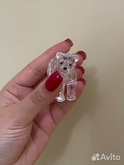 Мишка swarovski фигурка