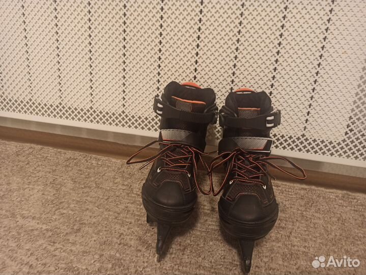 Коньки детские раздвижные 35 38