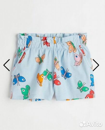 Шорты для девочек h&m 98,104