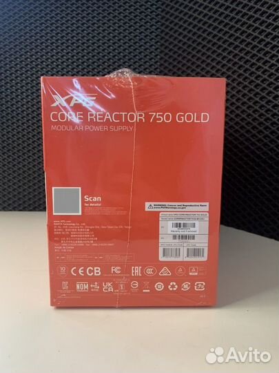 Новый Блок Питания XPG 750w Gold + Скупка