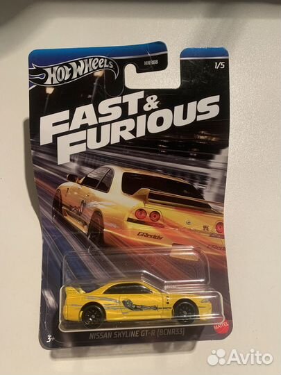 Hot wheels nissan skyline GT-R (benr33)