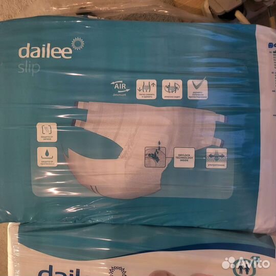 Подгузники Dailee slip L