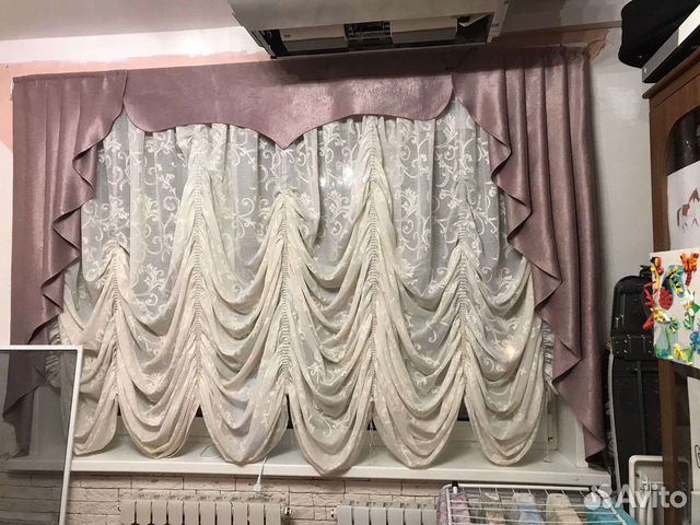 Австрийская штора