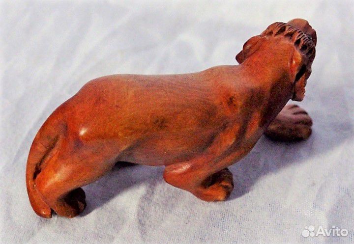 Статуэтка Тигр - Нэцкэ из Дерева Самшит ru144