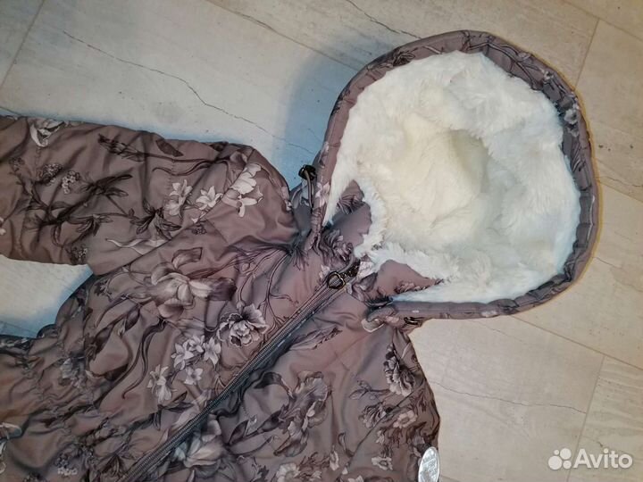 Куртка зимняя 122 девочка