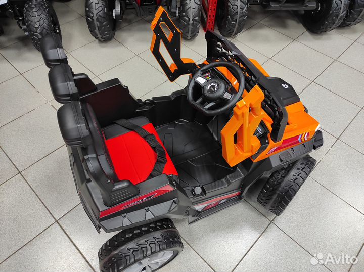 Электромашинка детская новая Багги на пульте